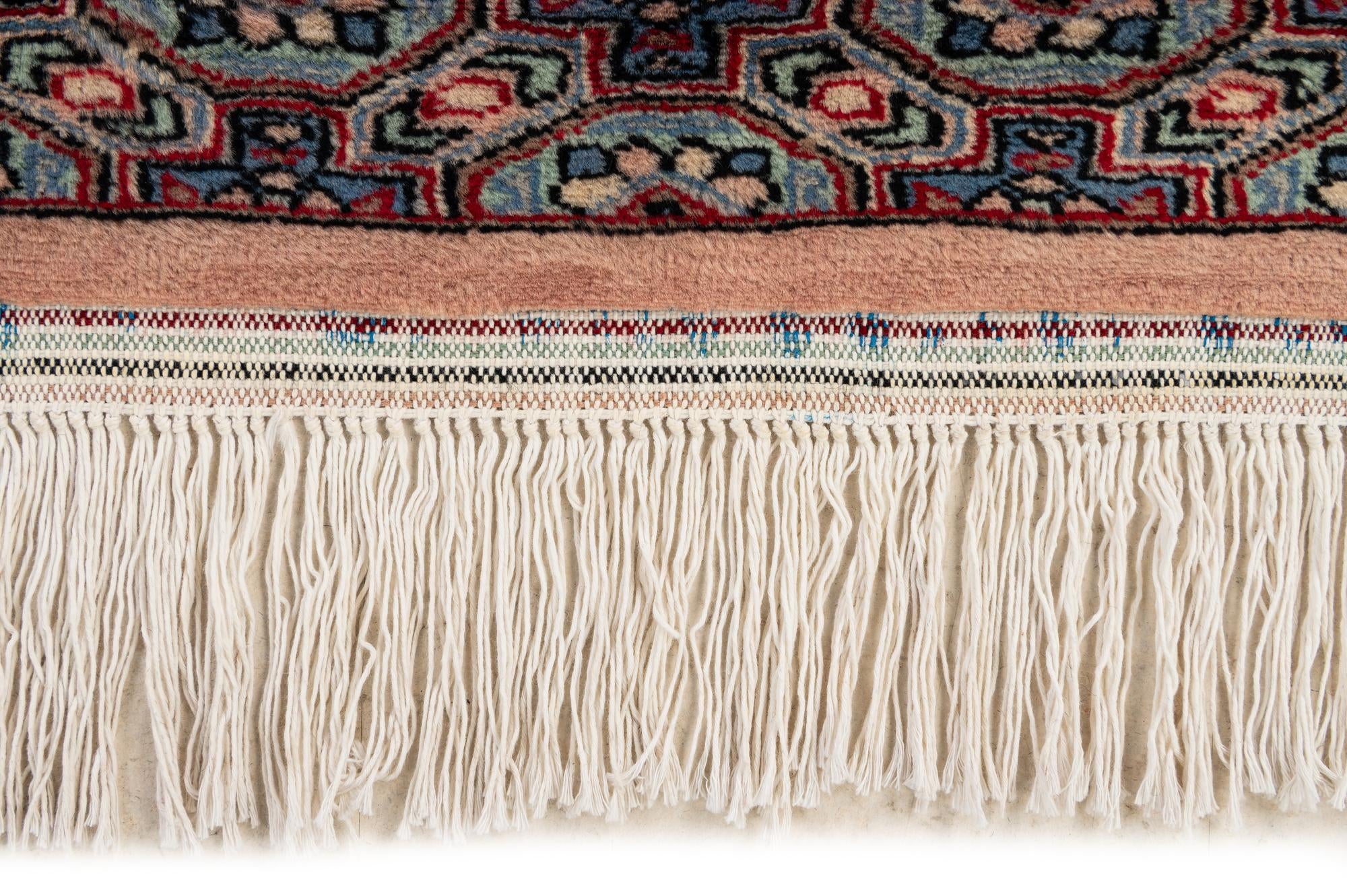 4' 4 x 6' 2 Hand Knotted Bokhara Oriental Wool Rug