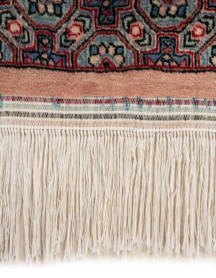 Detail image of 4' 4 x 6' 2  Hand Knotted Bokhara Oriental Wool Rug