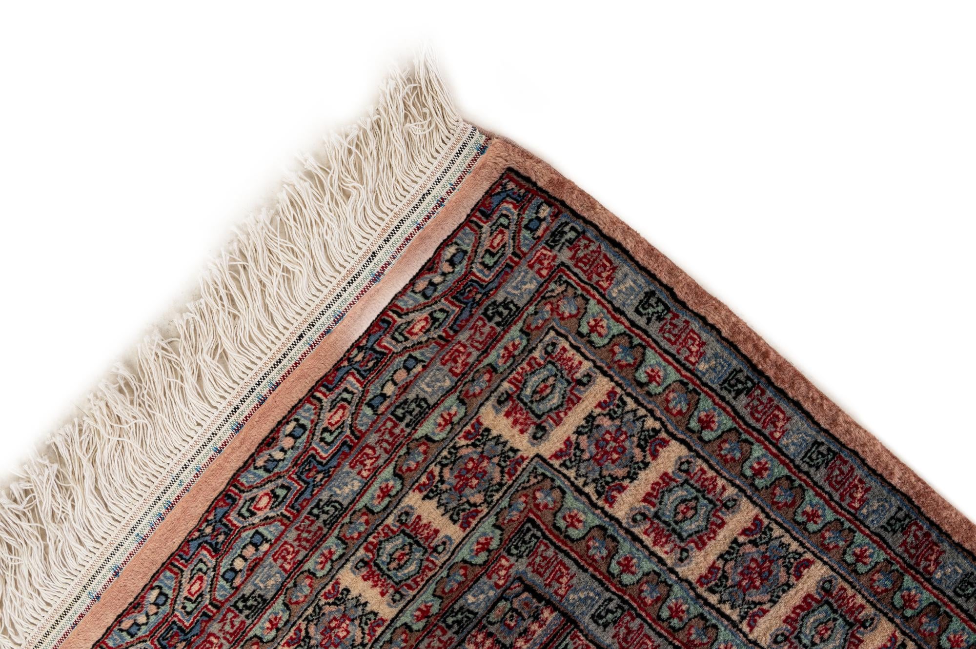 4' 4 x 6' 2 Hand Knotted Bokhara Oriental Wool Rug