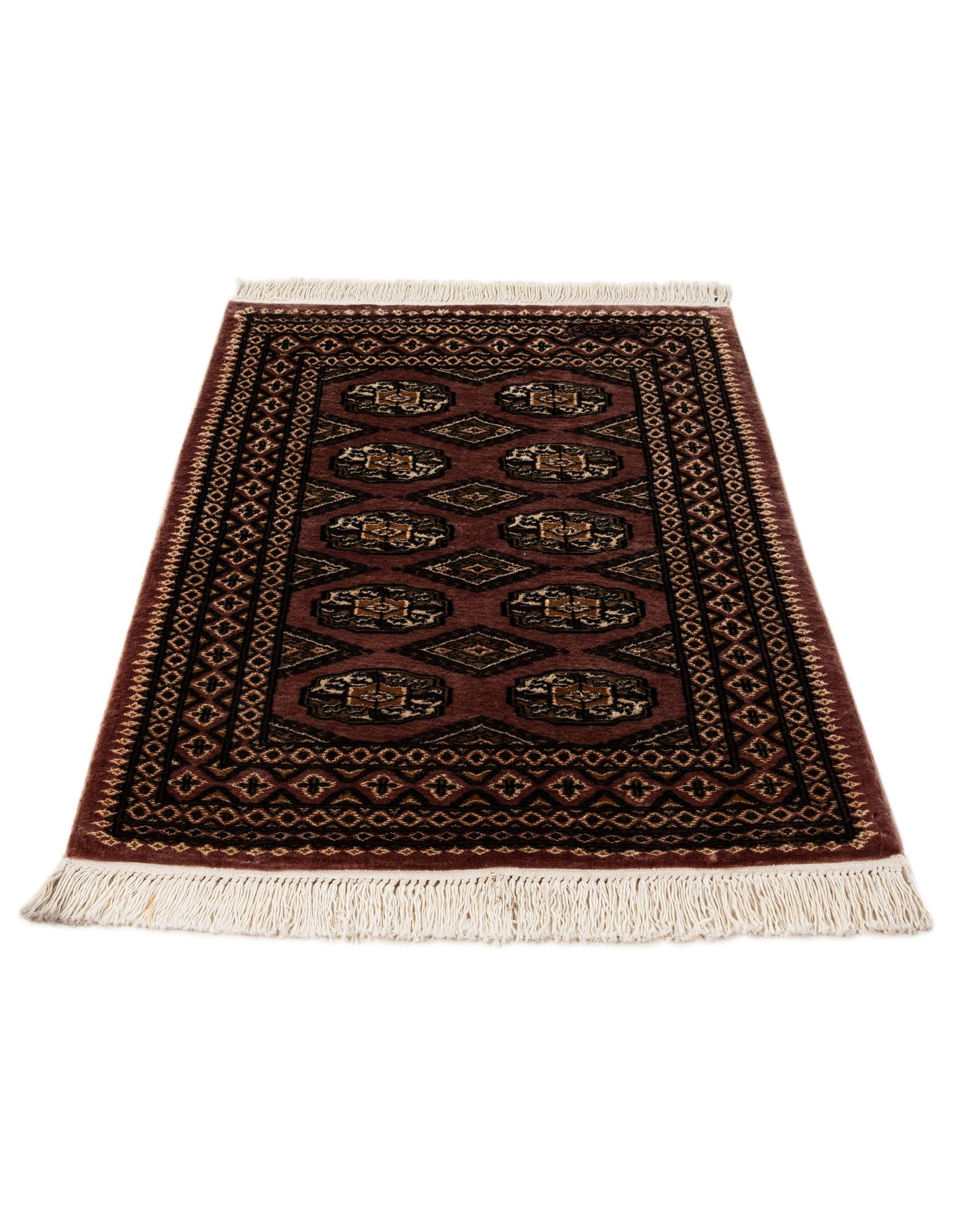 2' 7 x 3' 10 Hand Knotted Bokhara Oriental Rug