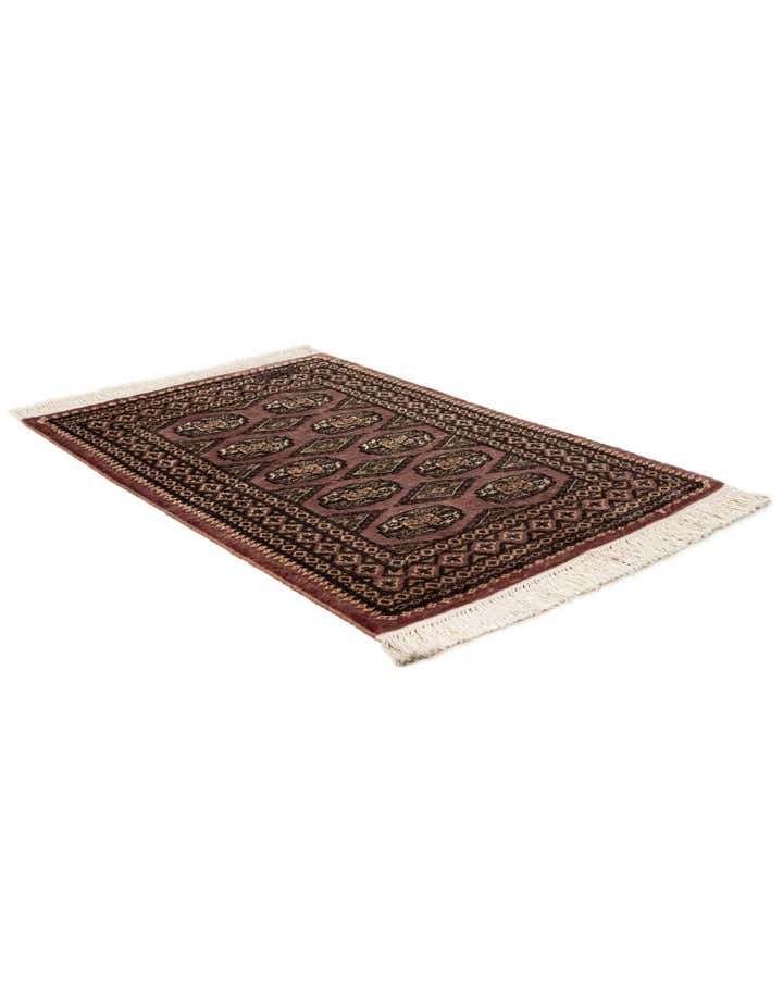 2' 7 x 3' 10 Hand Knotted Bokhara Oriental Rug