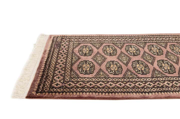 2' 7 x 3' 10 Hand Knotted Bokhara Oriental Rug