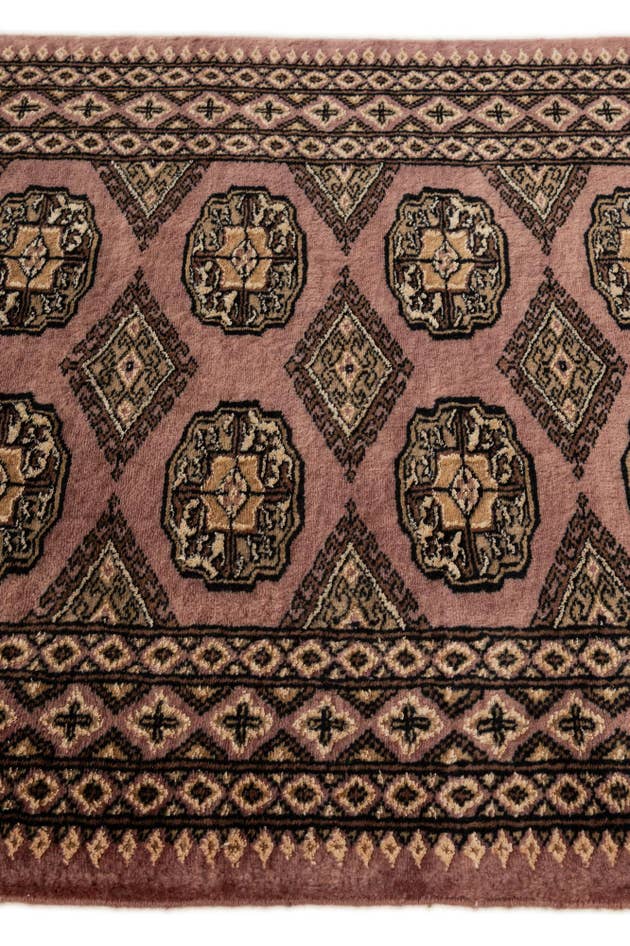 Detail image of 2' 7 x 3' 10 Hand Knotted Bokhara Oriental Rug