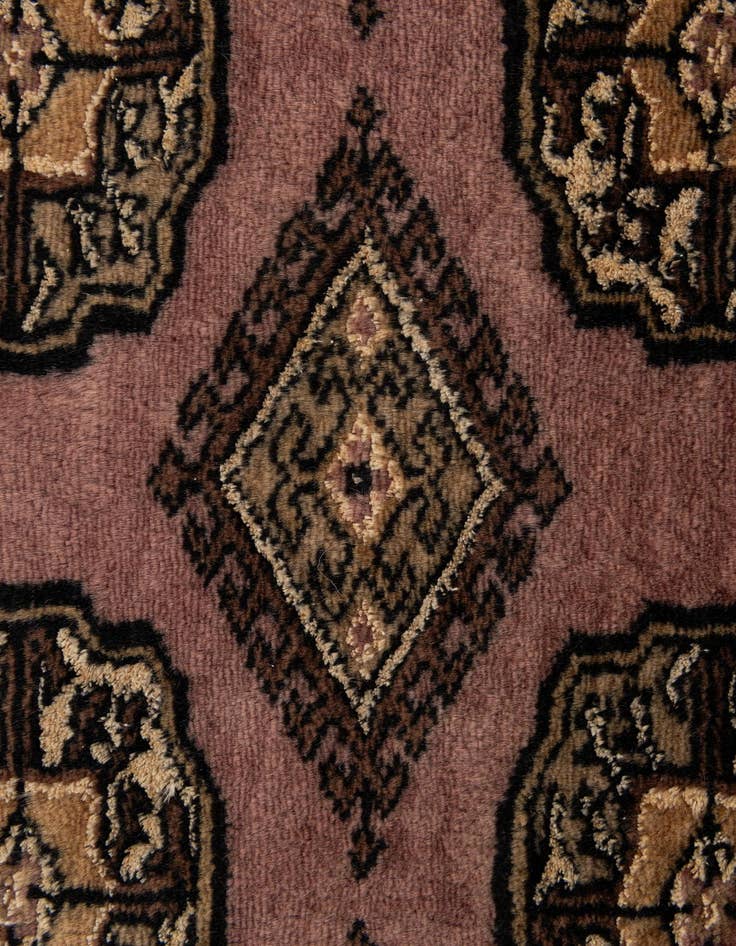 Detail image of 2' 7 x 3' 10  Hand Knotted Bokhara Oriental Rug
