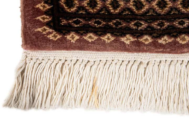 2' 7 x 3' 10 Hand Knotted Bokhara Oriental Rug