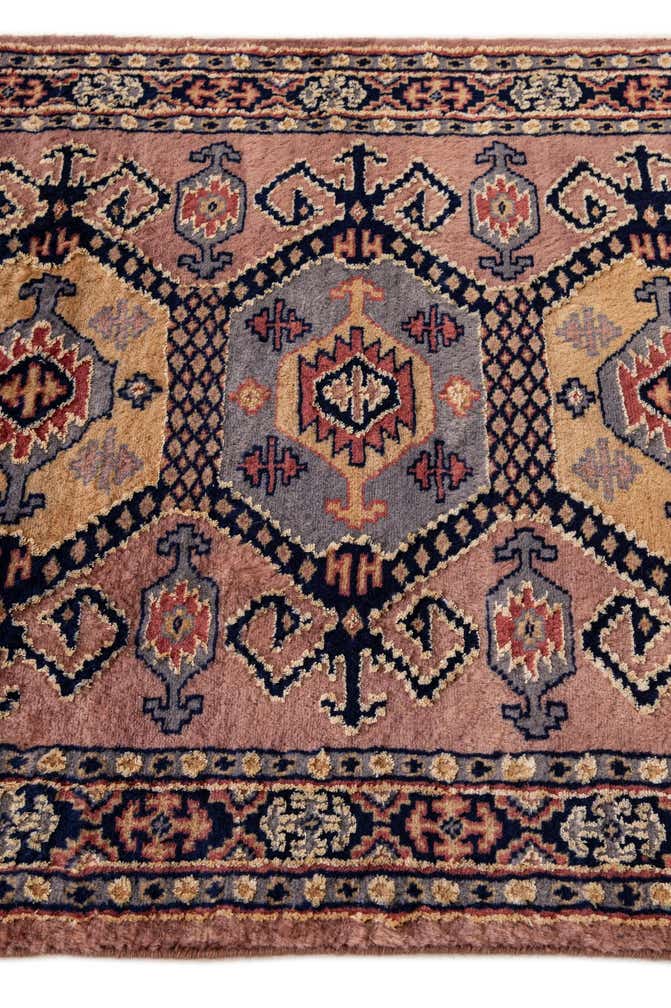 2' 7 x 4' 2 Hand Knotted Bokhara Oriental Rug