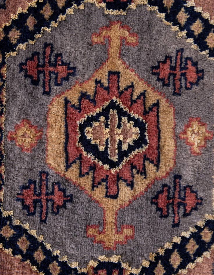 Detail image of 2' 7 x 4' 2  Hand Knotted Bokhara Oriental Rug