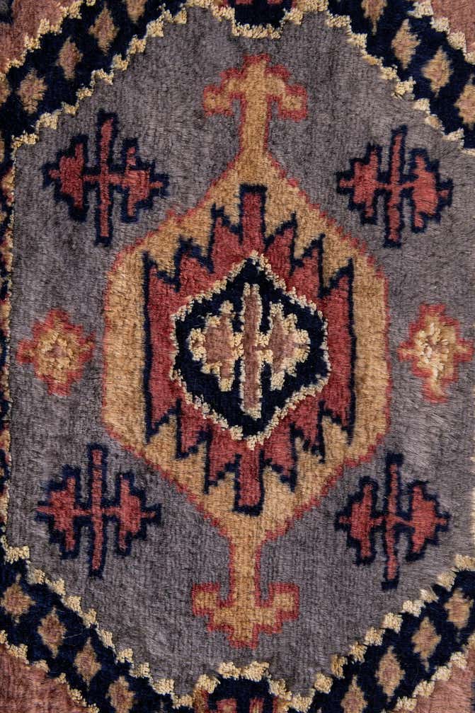 2' 7 x 4' 2 Hand Knotted Bokhara Oriental Rug