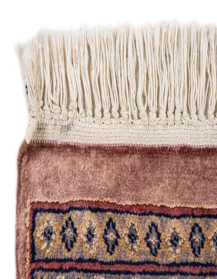 Detail image of 2' 7 x 4' 2  Hand Knotted Bokhara Oriental Rug