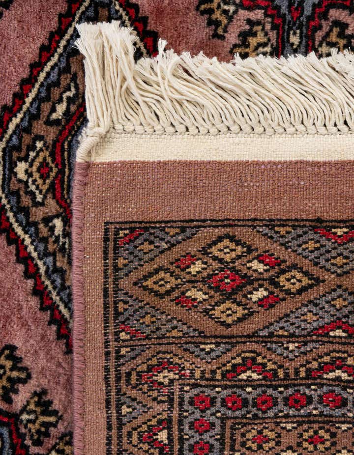 4' 2 x 6' 3 Hand Knotted Bokhara Oriental Wool Rug