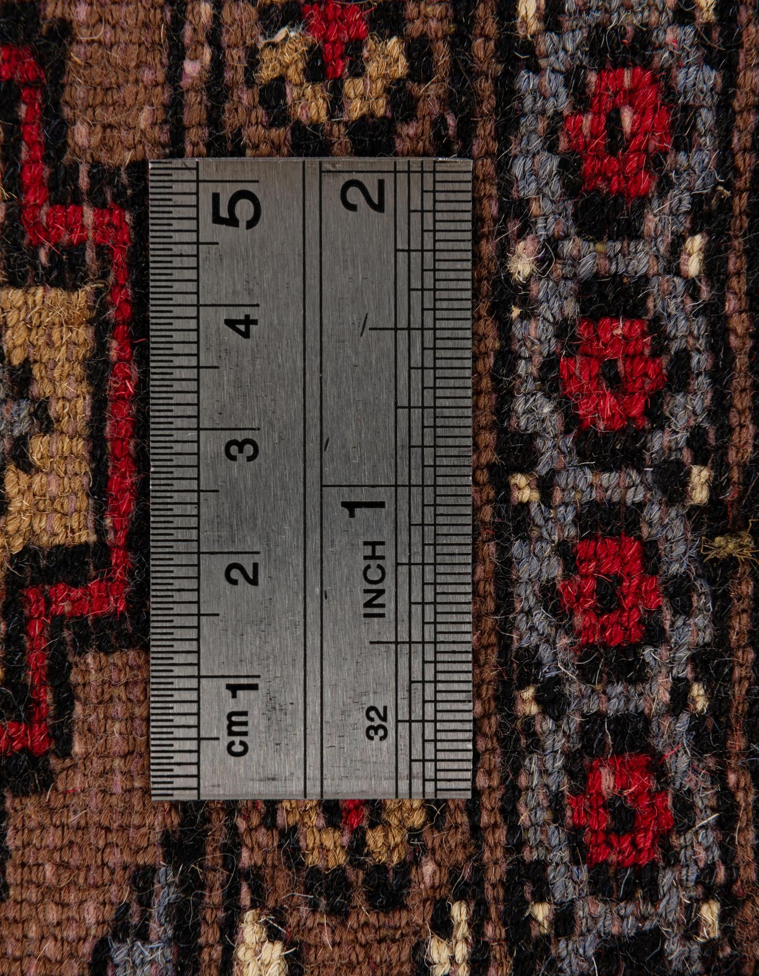 4' 2 x 6' 3 Hand Knotted Bokhara Oriental Wool Rug