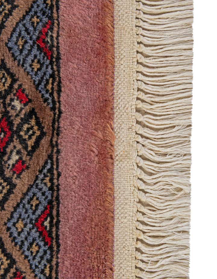 4' 2 x 6' 3 Hand Knotted Bokhara Oriental Wool Rug