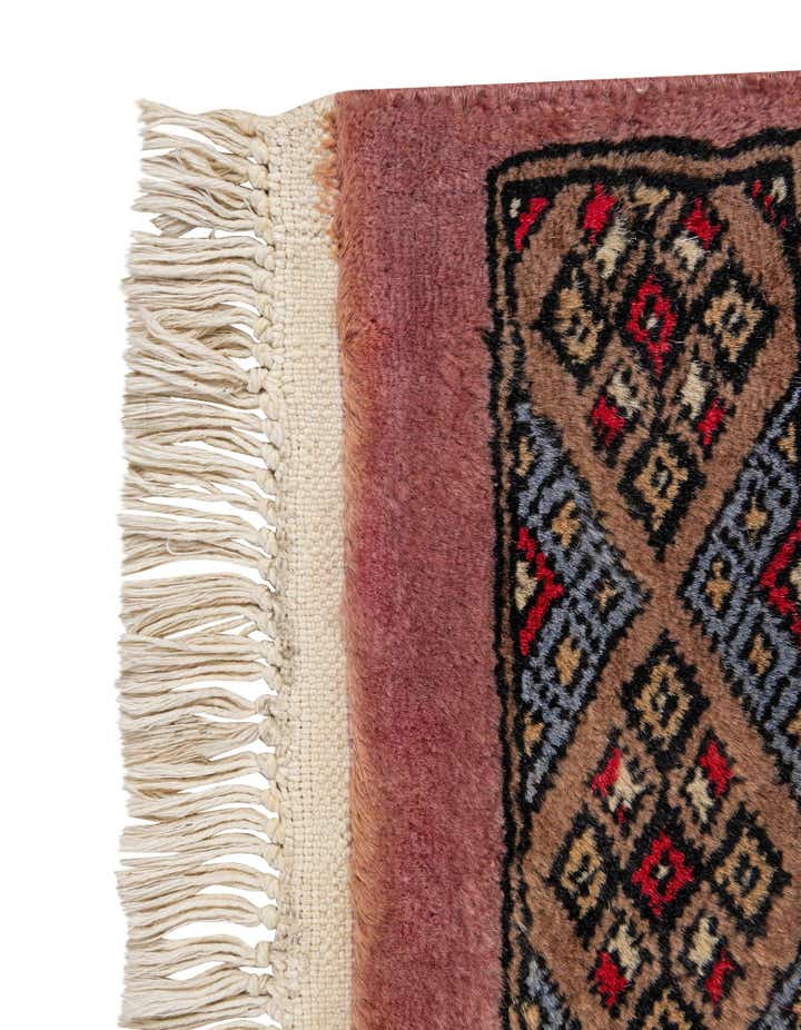 4' 2 x 6' 3 Hand Knotted Bokhara Oriental Wool Rug