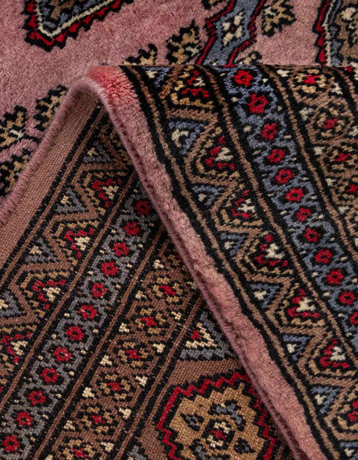 4' 2 x 6' 3 Hand Knotted Bokhara Oriental Wool Rug