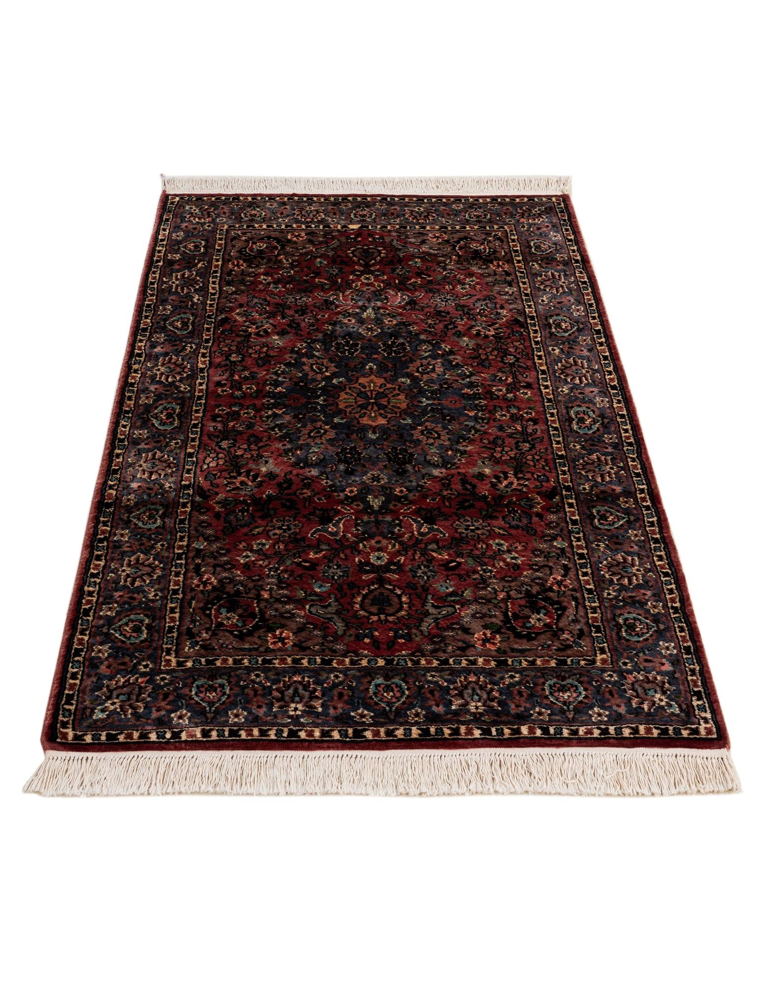 3' 3 x 5' 2 Hand Knotted Bokhara Oriental Rug