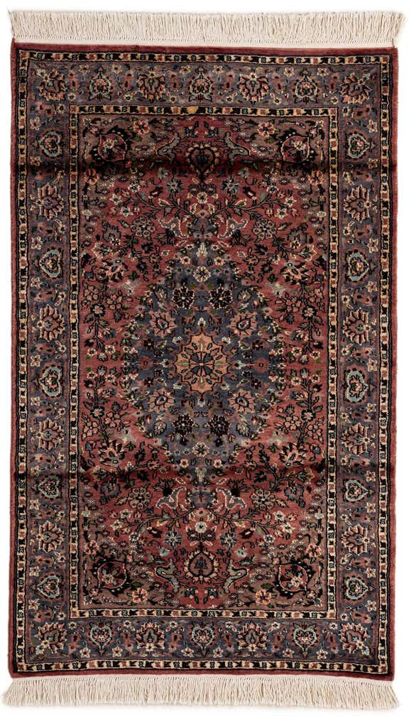 3' 3 x 5' 2 Hand Knotted Bokhara Oriental Rug