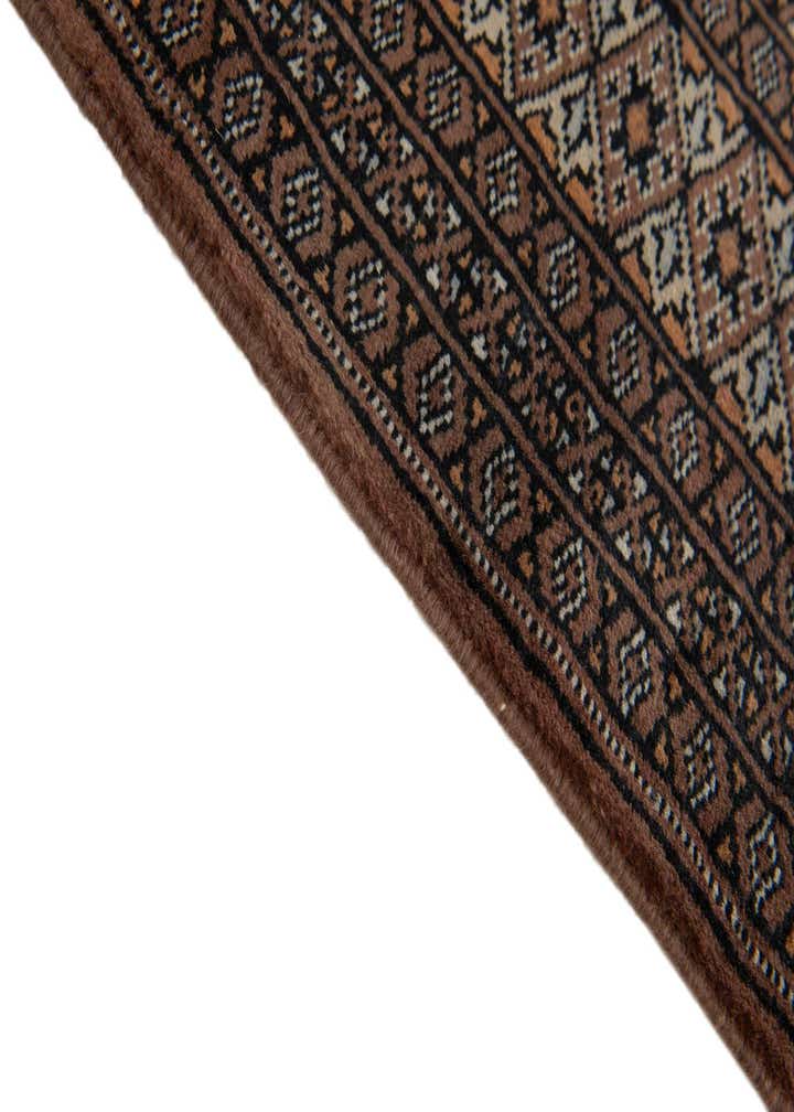 4' 2 x 6' 5 Hand Knotted Bokhara Oriental Wool Rug
