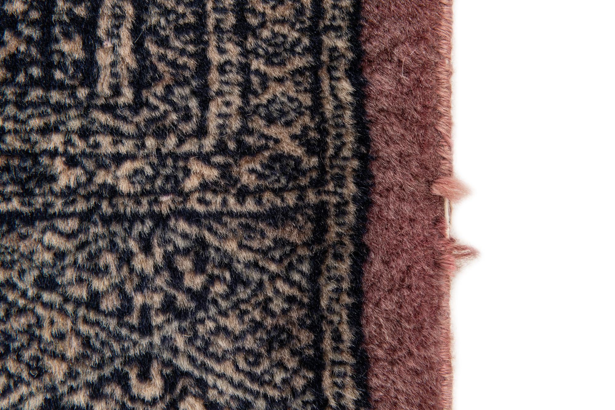 3' 1 x 4' 6 Hand Knotted Bokhara Wool Rug