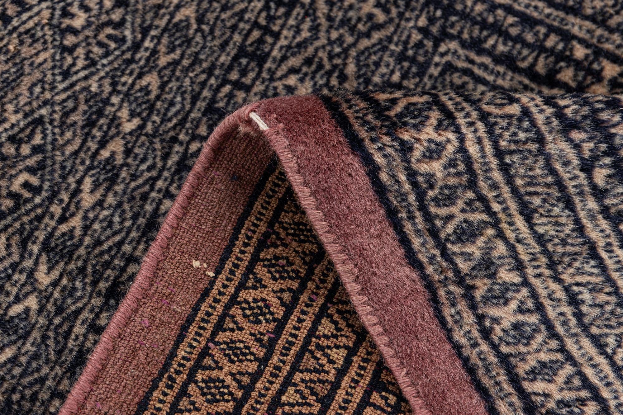 3' 1 x 4' 6 Hand Knotted Bokhara Wool Rug