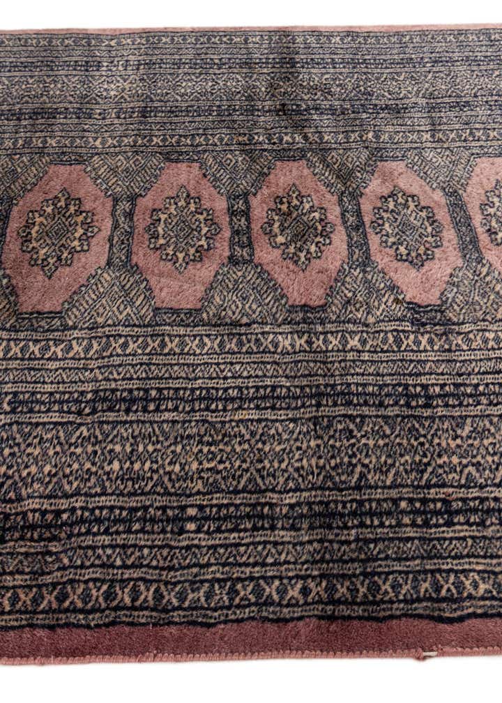 3' 1 x 4' 6 Hand Knotted Bokhara Wool Rug