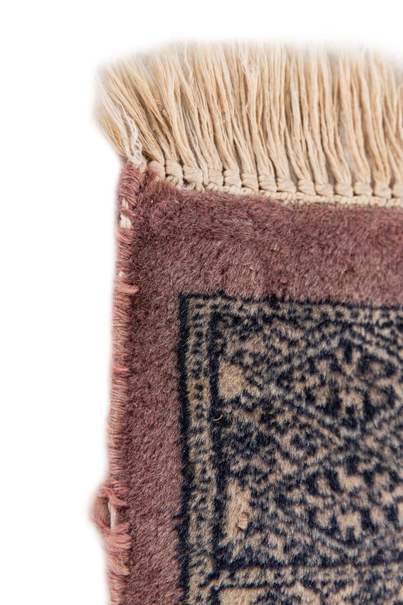 3' 1 x 4' 6 Hand Knotted Bokhara Wool Rug