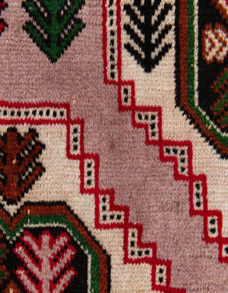 Detail image of 9' 10 x 12' 11  Hand Knotted Bokhara Oriental Wool Rug