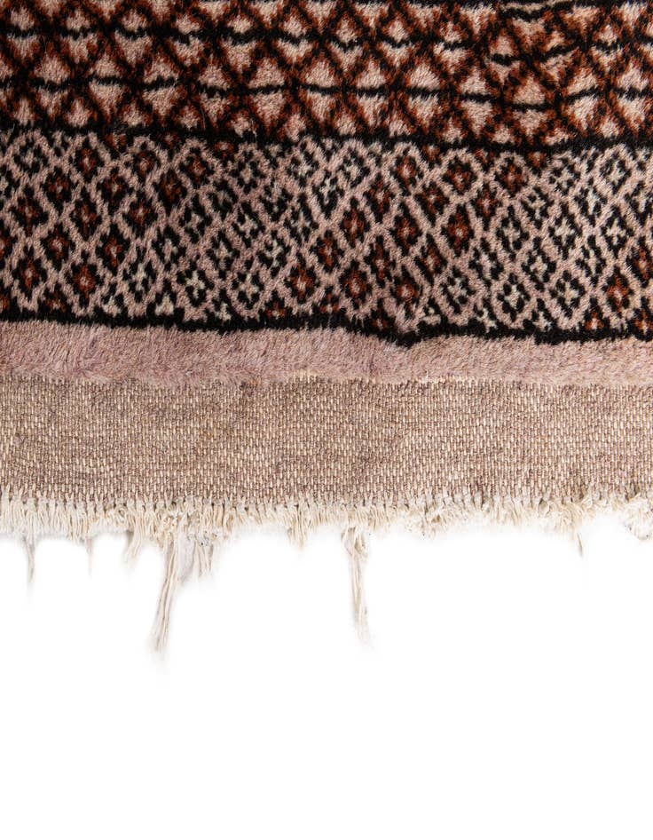 Detail image of 9' 10 x 12' 11  Hand Knotted Bokhara Oriental Wool Rug