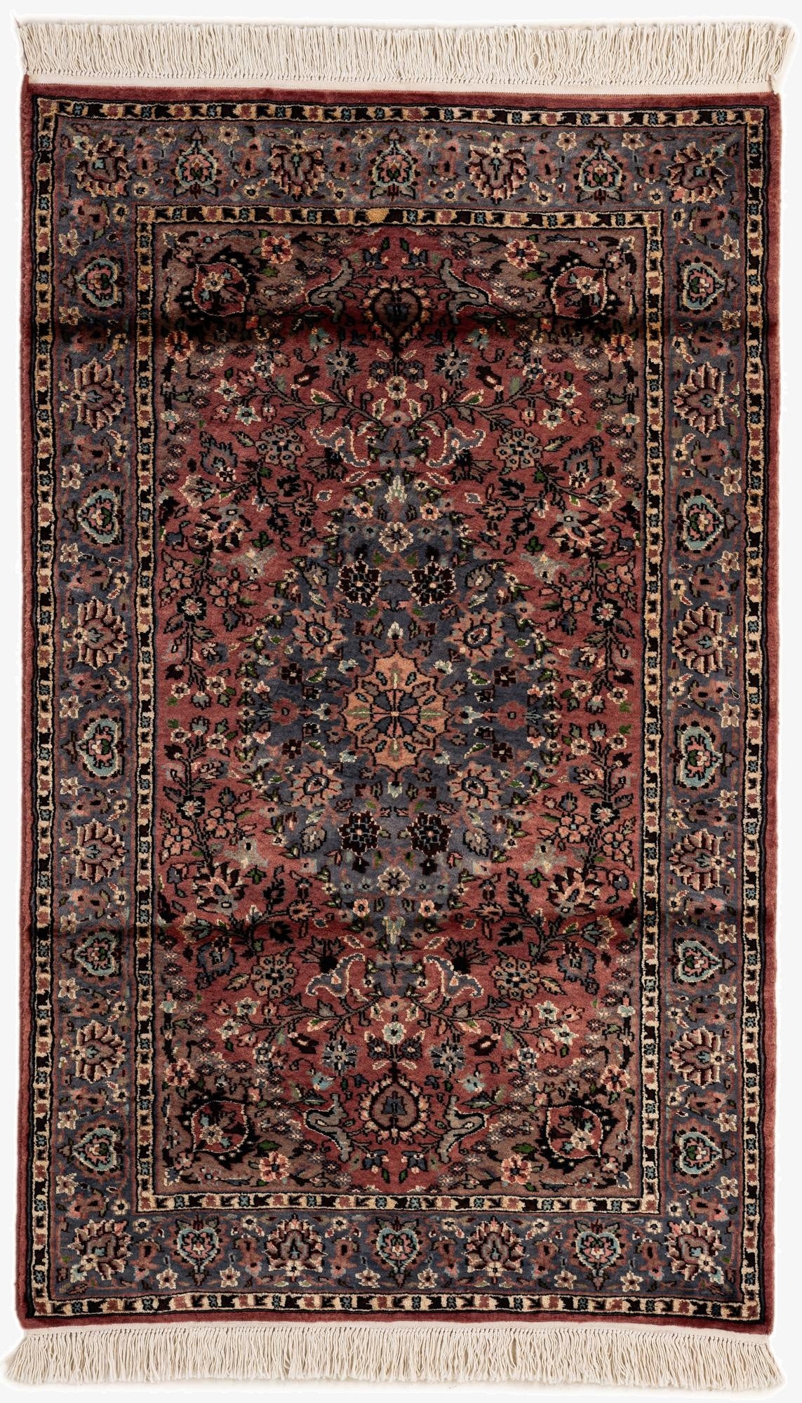 3' 3 x 5' 2  Hand Knotted Bokhara Oriental Rug