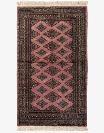 3' x 5' 2 Hand Knotted Bokhara Rug