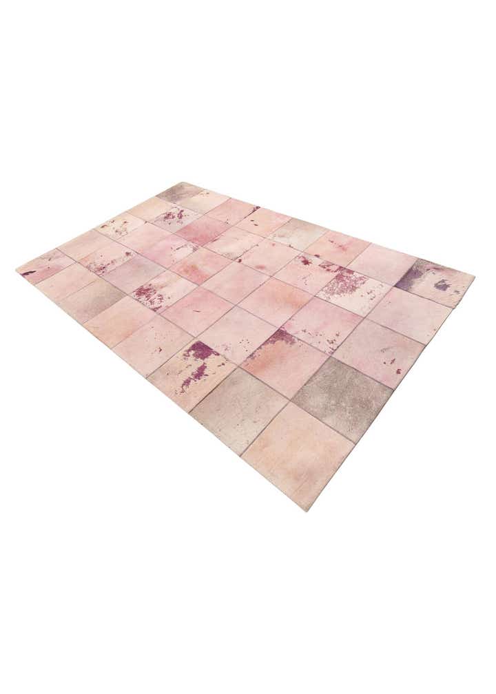5' x 8' Cowhide Leather Rug