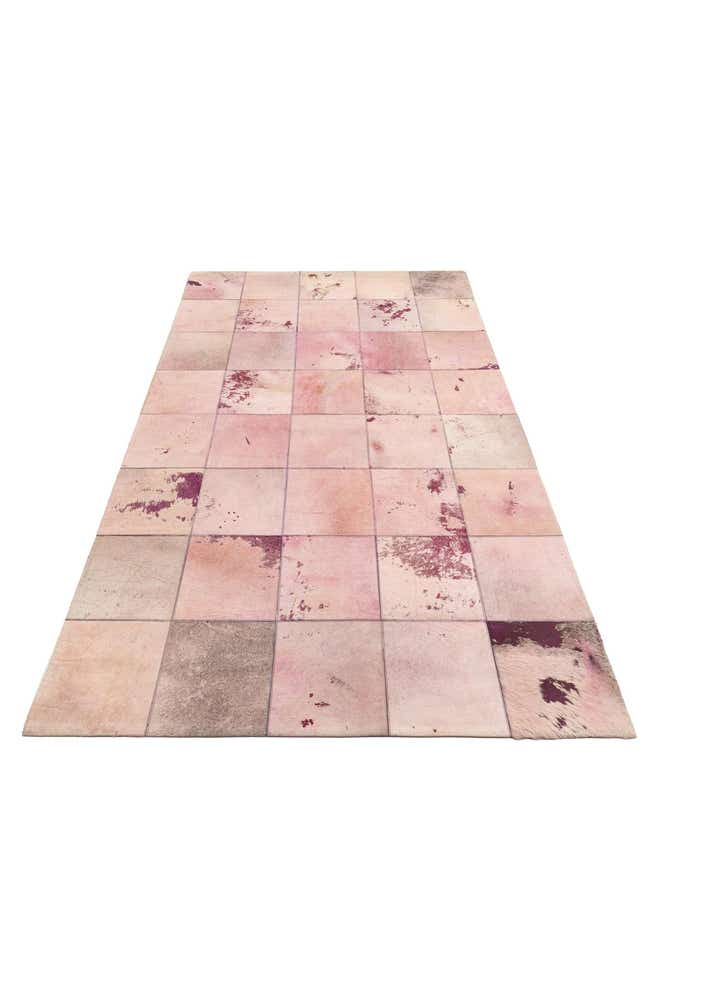 5' x 8' Cowhide Leather Rug