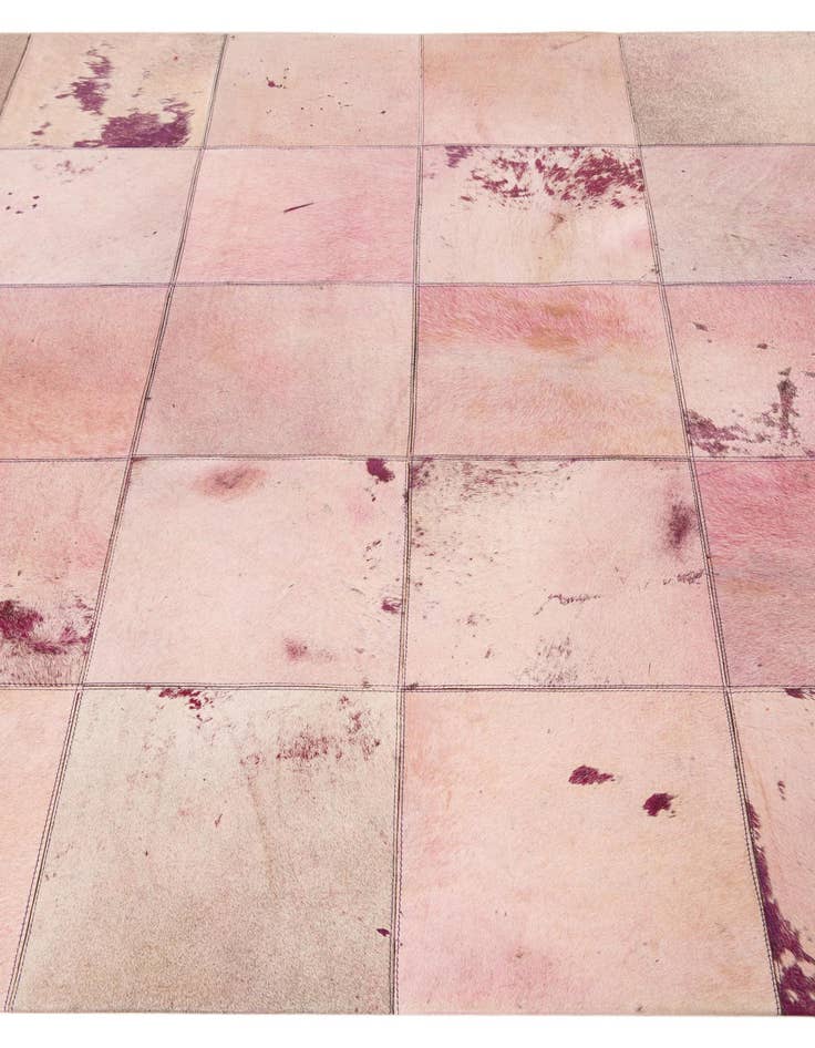 Detail image of 5' x 8' Cowhide Leather Rug