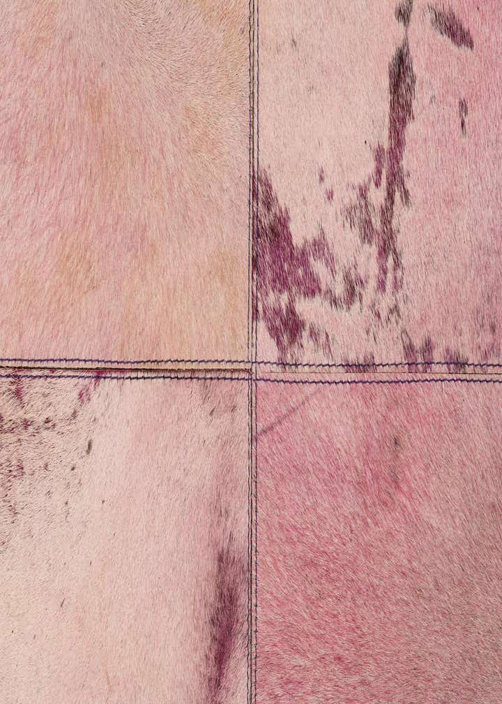 5' x 8' Cowhide Leather Rug