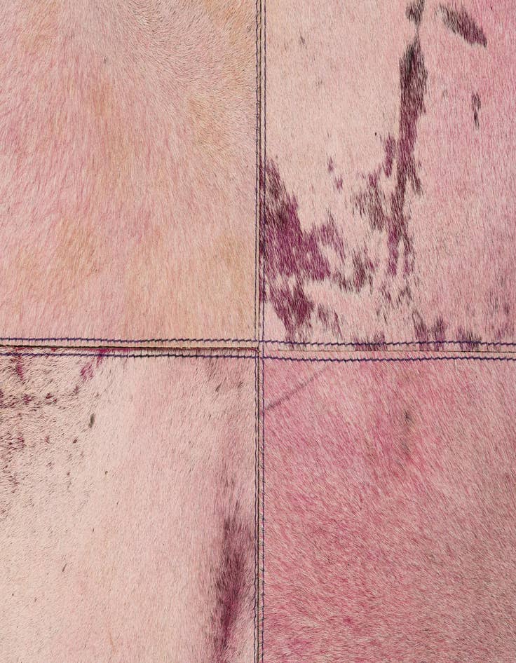 Detail image of 5' x 8' Cowhide Leather Rug