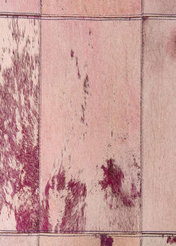 5' x 8' Cowhide Leather Rug