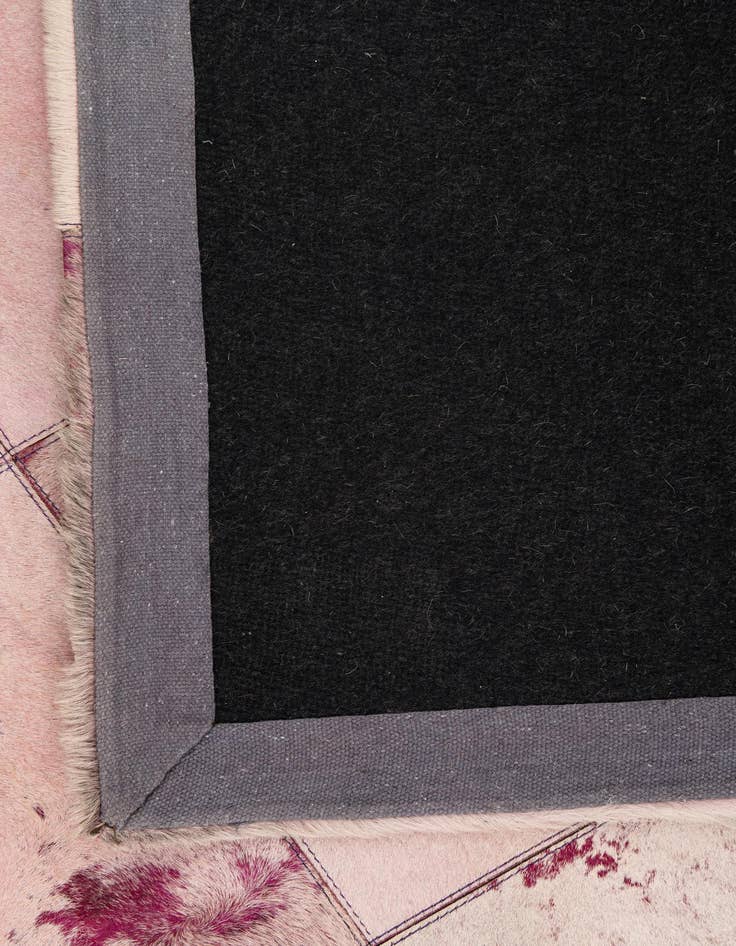 Detail image of 5' x 8' Cowhide Leather Rug