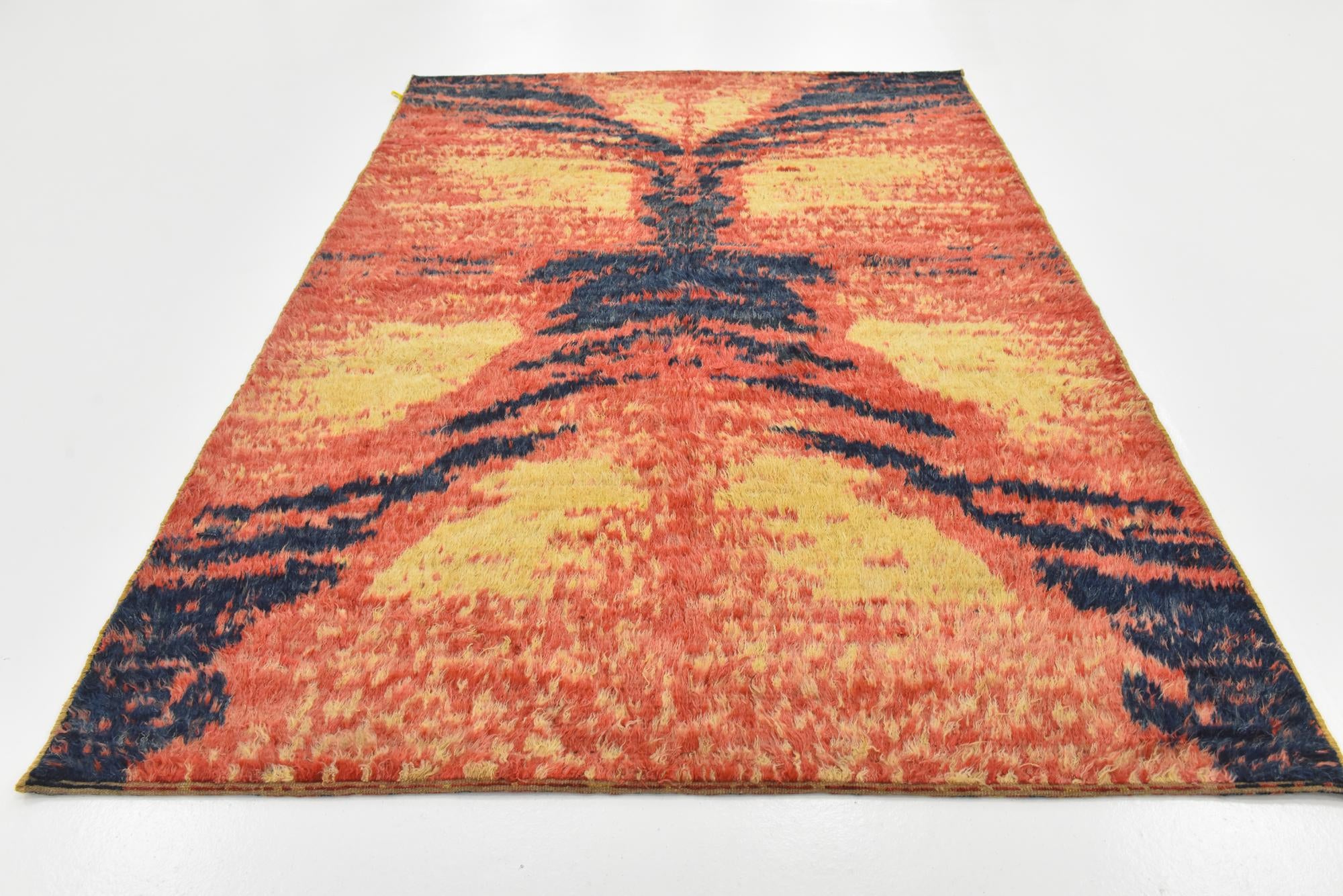 6' 5 x 9' 5 Hand Knotted Darya Wool Rug