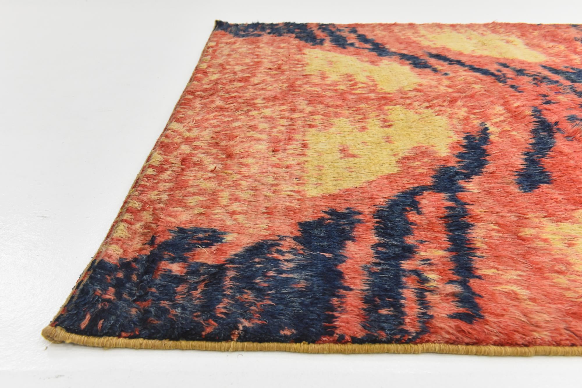 6' 5 x 9' 5 Hand Knotted Darya Wool Rug