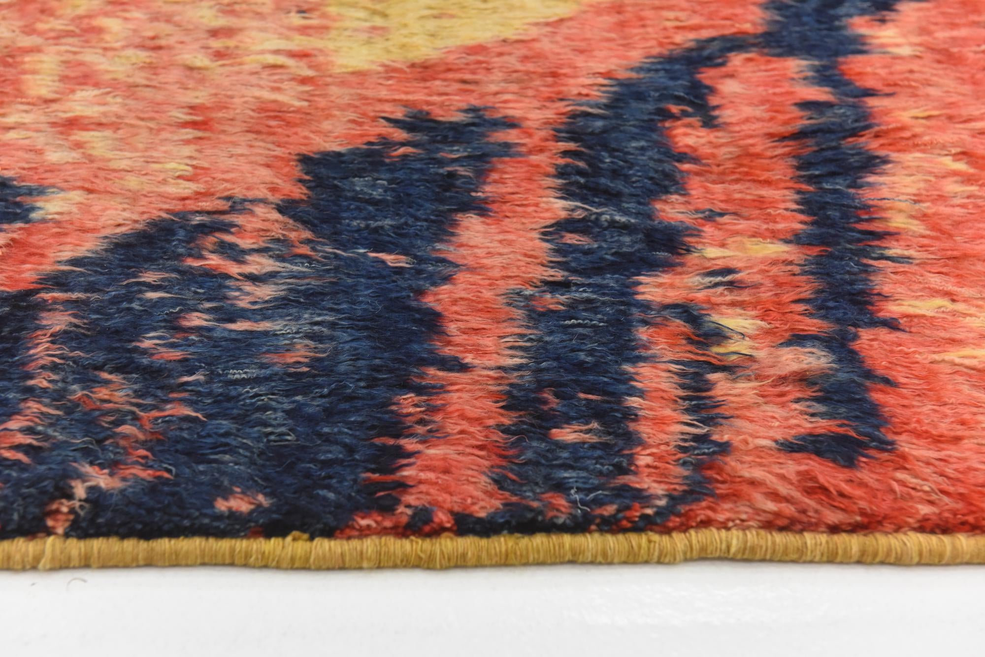 6' 5 x 9' 5 Hand Knotted Darya Wool Rug