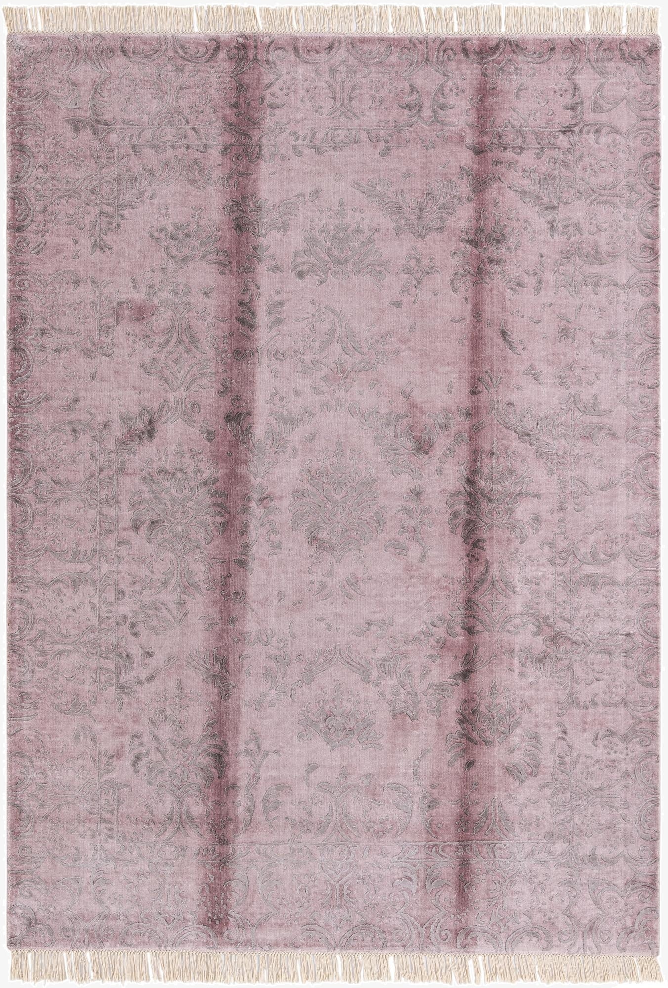 5' 7 x 7' 10  Hand Knotted Darya Wool Rug