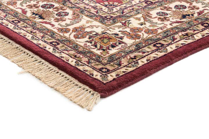 8' 1 x 11' 3 Hand Knotted Isfahan Oriental Wool Rug