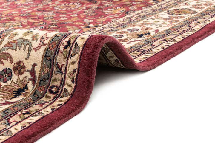 8' 1 x 11' 3 Hand Knotted Isfahan Oriental Wool Rug