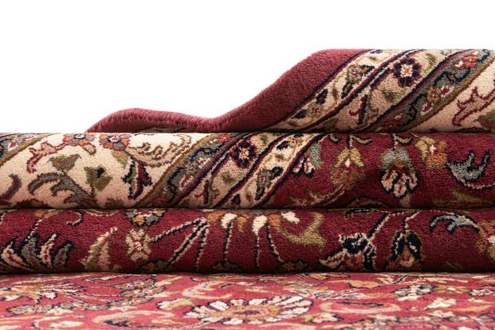 8' 1 x 11' 3 Hand Knotted Isfahan Oriental Wool Rug