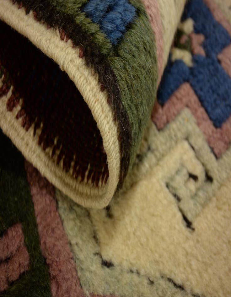 Detail image of 1' 10 x 2' 11 Hand Knotted Kars Wool Rug