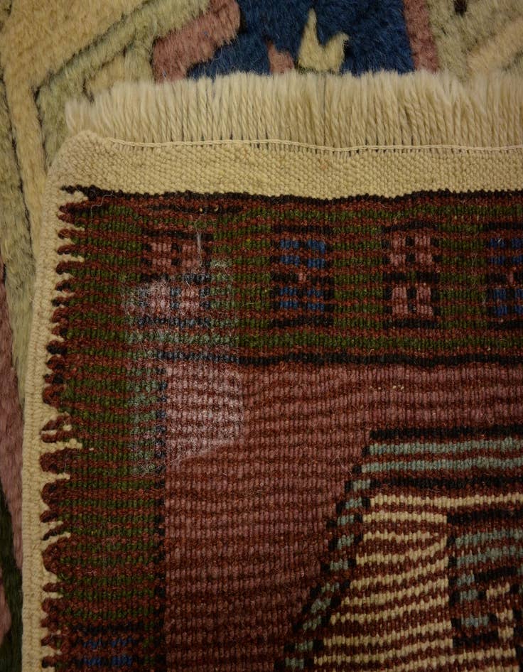 Detail image of 1' 10 x 2' 11 Hand Knotted Kars Wool Rug