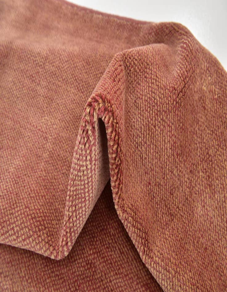 Detail image of 5' 6 x 8'  Hand Knotted Kashkuli Gabbeh Wool Rug