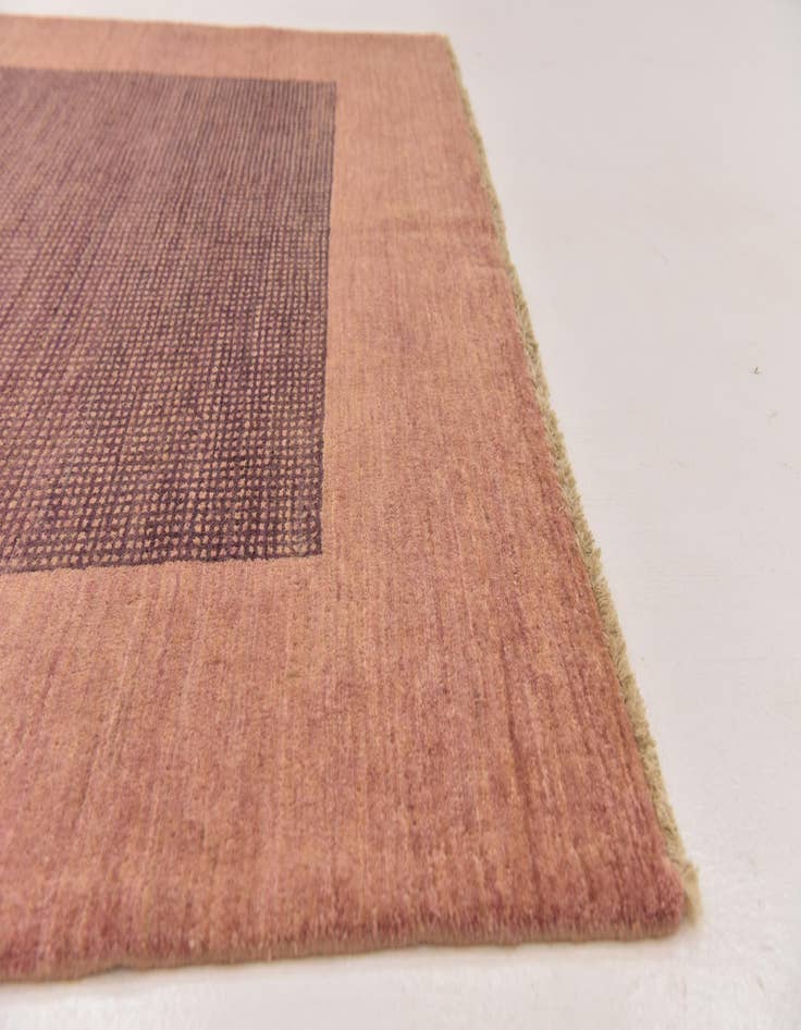 Detail image of 5' 8 x 7' 9 Hand Knotted Kashkuli Gabbeh Wool Rug