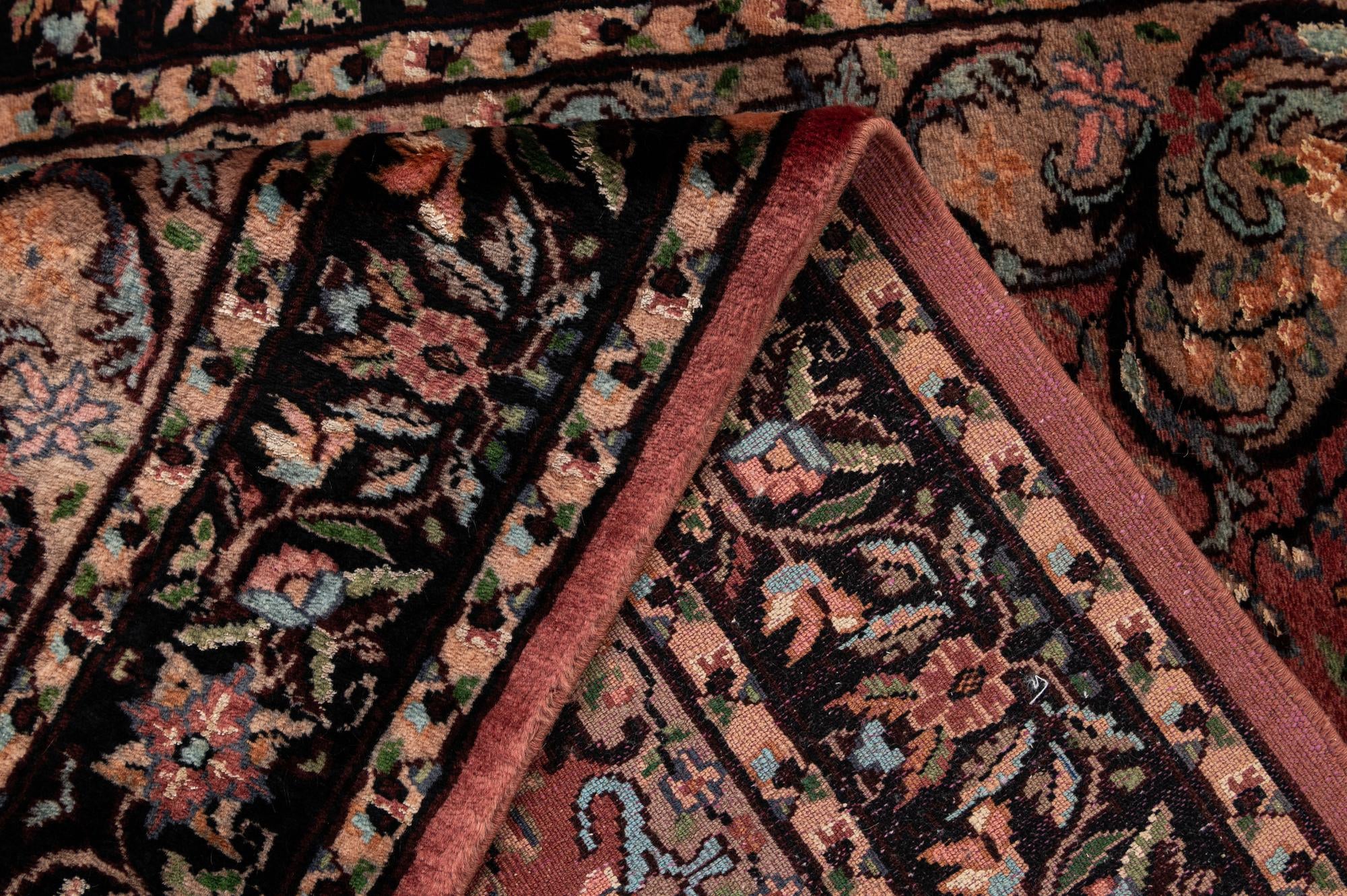3' 1 x 5' 2 Hand Knotted Kashmir Oriental Rug