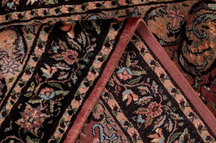 3' 1 x 5' 2 Hand Knotted Kashmir Oriental Rug