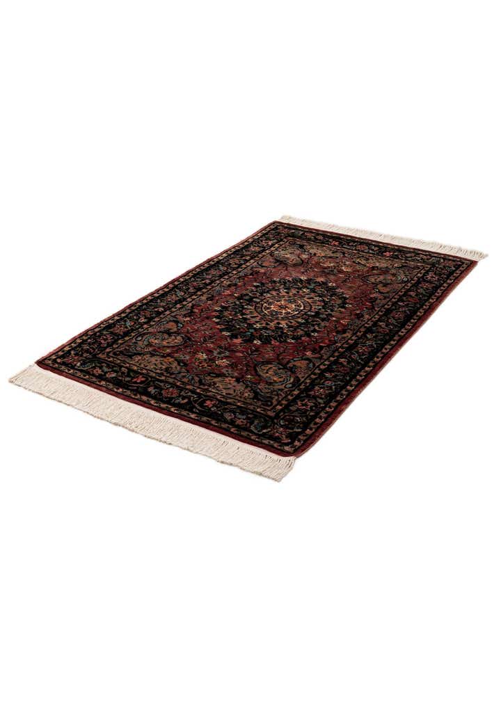 3' 1 x 5' 2 Hand Knotted Kashmir Oriental Rug